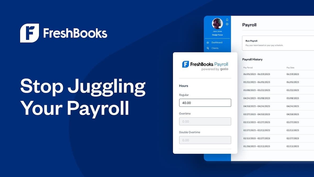 Simplify Your Payroll: Pay Your People Right From FreshBooks image