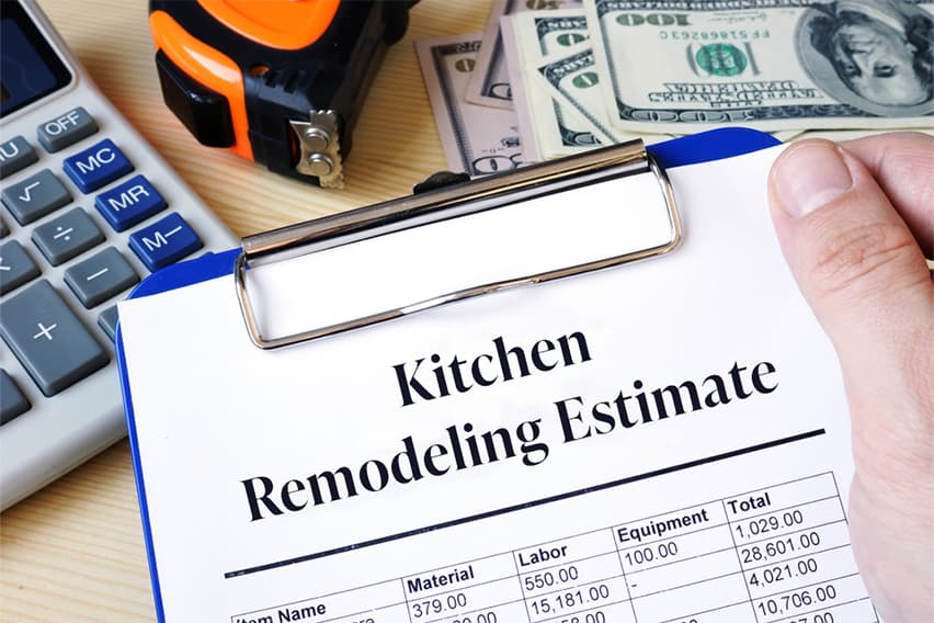 How Much Does Kitchen Remodeling Estimate: Cost Calculator image