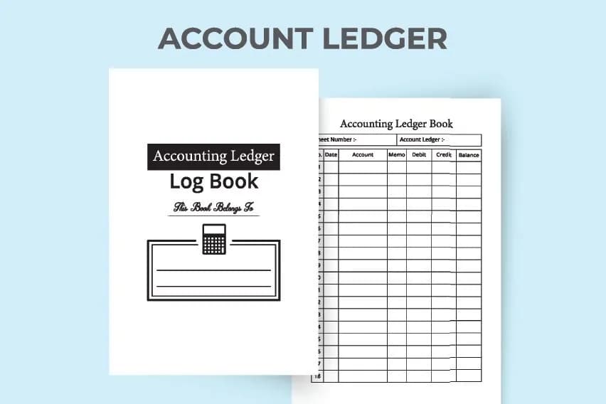 Ledger in accounting: Process, example &amp; free template