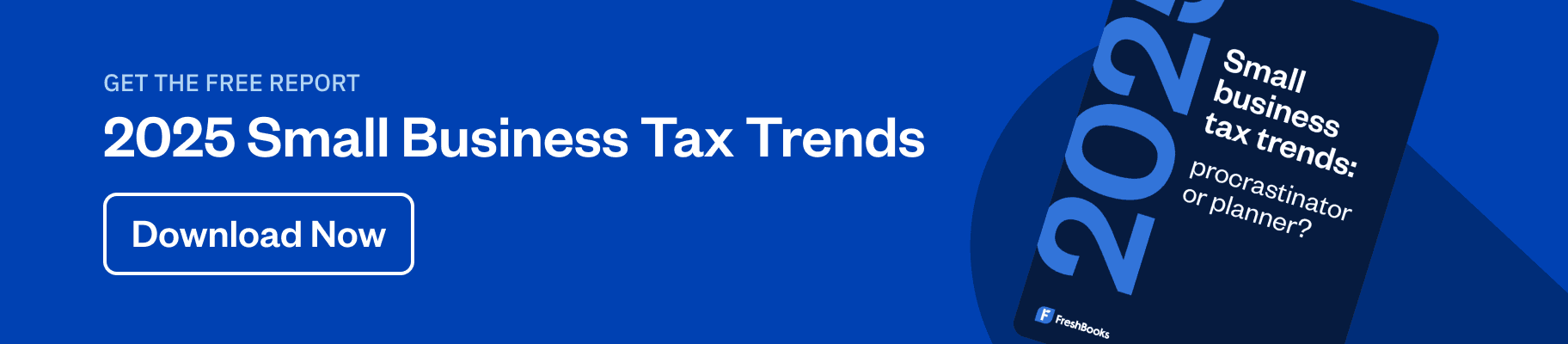 FreshBooks tax trends report 2025