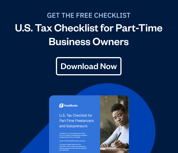 part time tax checklist blog ad