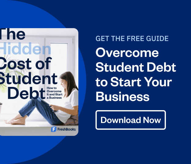 student debt ebook cover blog ad