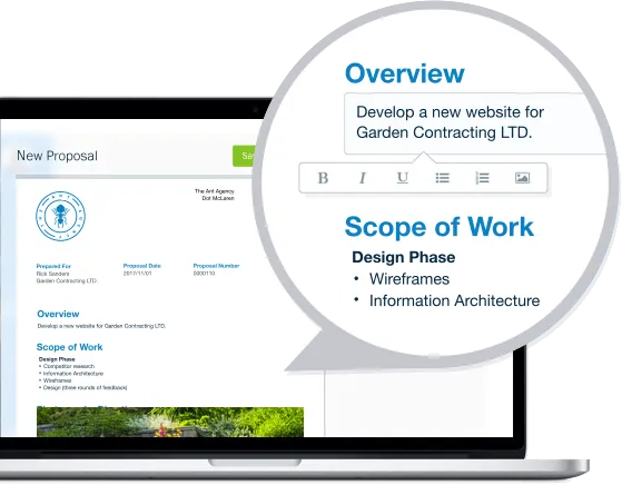 Easily Create Proposals That Win New Projects