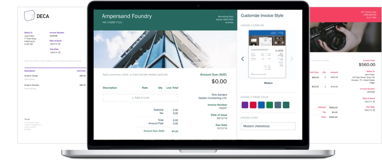 Convenient for Clients, Faster for You Invoices