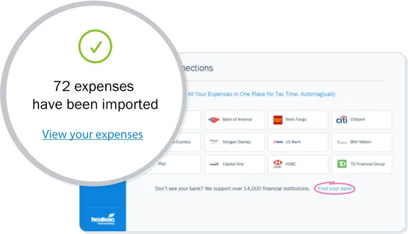 Bank import for FreshBooks