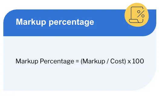appropriate markup percentage